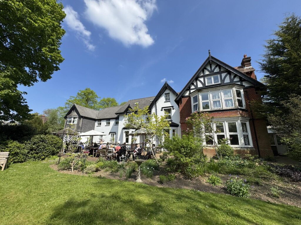 Hilgay Care Home Front Garden