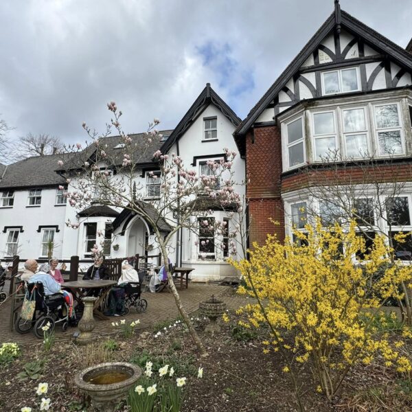 Hilgay Care Home Front of House Flowers