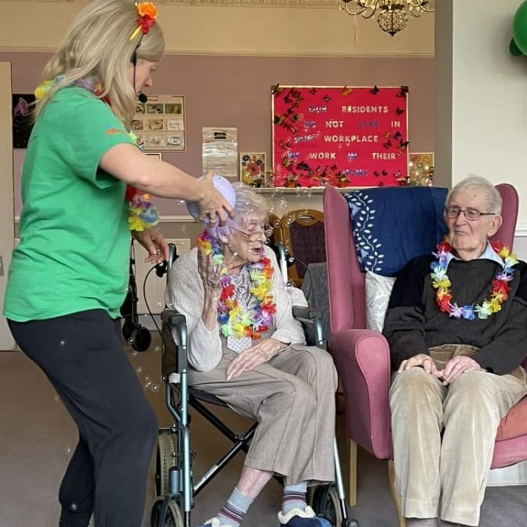 unusual activities for care home residents